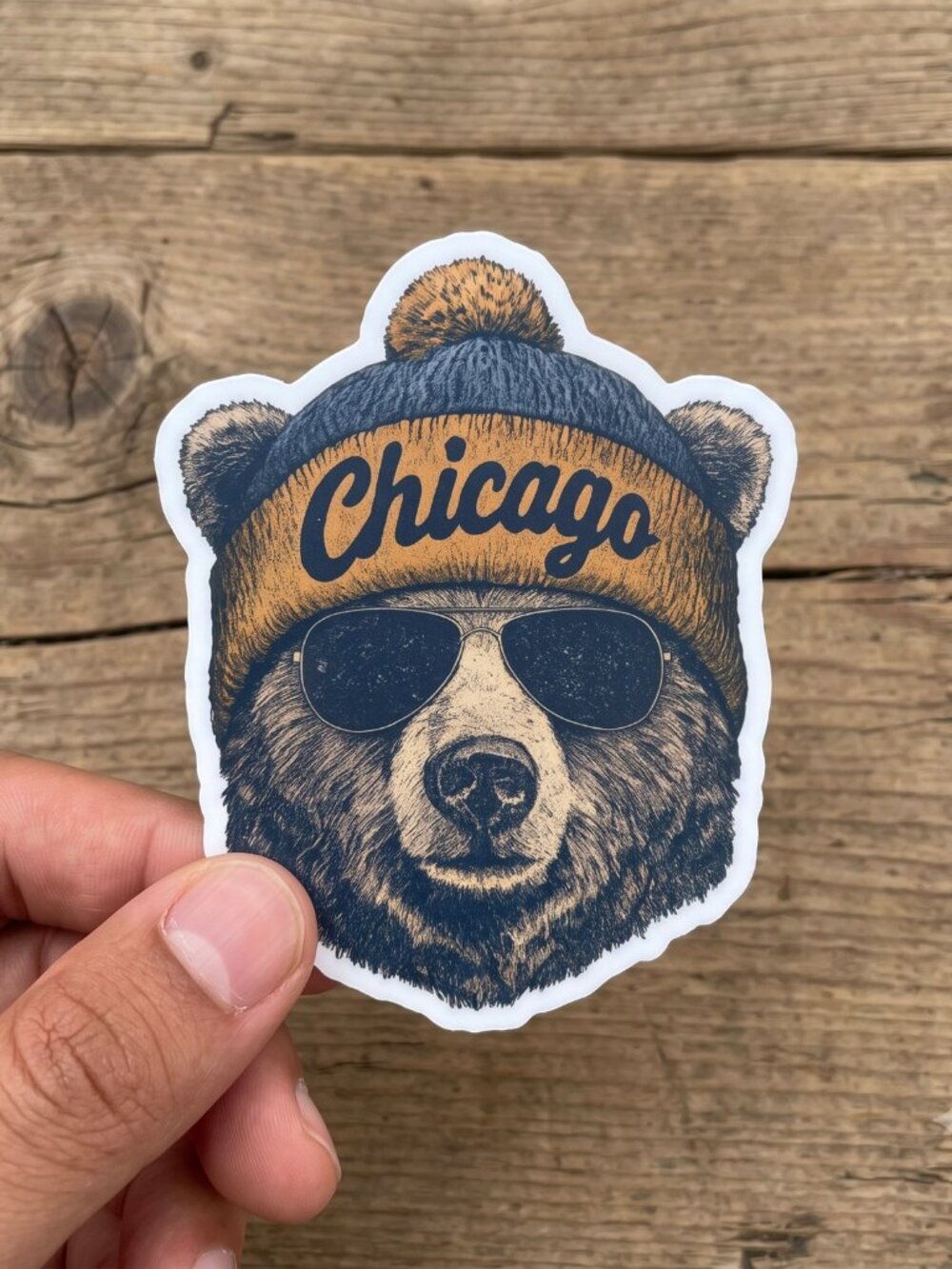 Chicago Bears Sticker - Picture 2 of 4